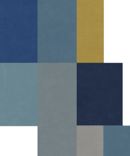 Bauhaus 11985-bauhausshapeless - handmade rug, tufted (India), 24x24 5ply quality